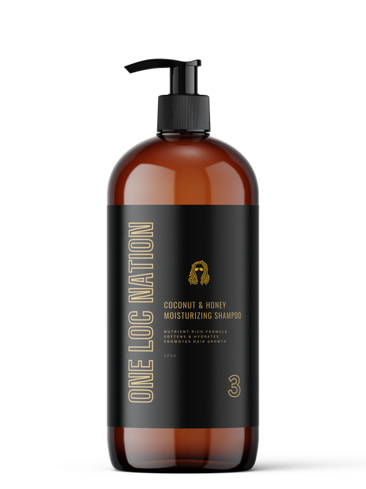 Coconut & Honey Moisturizing & Conditioning Shampoo (Step 3)